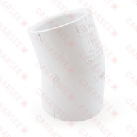 1-1/4" PVC (Sch. 40) 22.5° Elbow