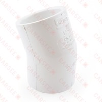 1-1/2" PVC (Sch. 40) 22.5° Elbow