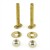 5/16" x 2-1/4" Long Solid Brass Closet Bolts Kit