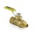 1/8" FIP x MIP Threaded Brass Ball Valve, Full Port 1/8" FIP x MIP Threaded Brass Ball Valve, Full Port