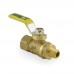 1/8" FIP x MIP Threaded Brass Ball Valve, Full Port 1/8" FIP x MIP Threaded Brass Ball Valve, Full Port