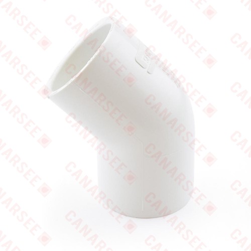 1-1/4" PVC (Sch. 40) 45° Elbowфс