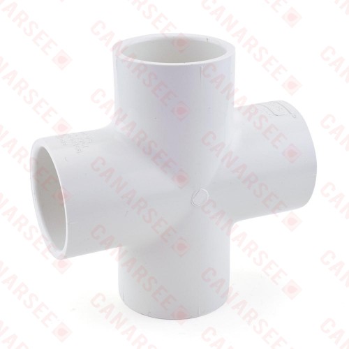 1-1/2" PVC (Sch. 40) Cross
