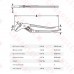9.5” Straight Jaw Tongue & Groove Pliers, 1.5” Jaw Capacity