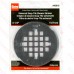 4-1/4" Brushed Nickel Round Snap-Tite Strainer for Oatey Shower Drains