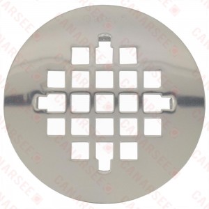 4-1/4" Stainless Steel Round Snap-Tite Strainer for Oatey Shower Drains