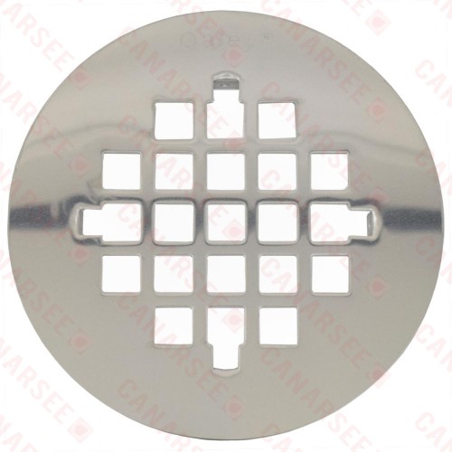4-1/4" Stainless Steel Round Snap-Tite Strainer for Oatey Shower Drains