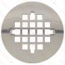 4-1/4" Stainless Steel Round Snap-Tite Strainer for Oatey Shower Drains