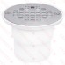 2" Hub, Solvent Weld PVC Drain for No-Liner Pan Showers, Screw-Tite Strainer, Receptor Base