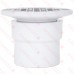 2" Hub, Solvent Weld PVC Drain for No-Liner Pan Showers, Screw-Tite Strainer, Receptor Base