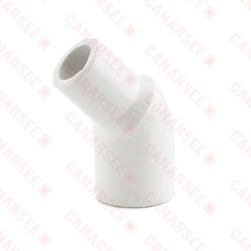 3/4" PVC (Sch. 40) 45° Street Elbow