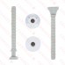 3-1/2" long PlumbPerfect Closet Bolts Kit