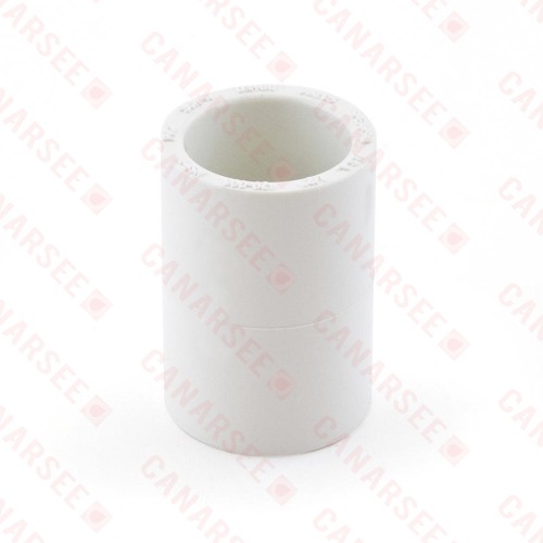 1/2" PVC (Sch. 40) Coupling