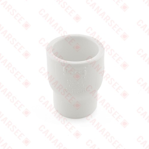 1-1/4" x 1" PVC (Sch. 40) Reducing Coupling