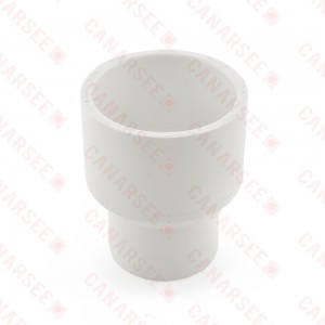 1-1/2" x 1" PVC Schedule 40 Reducing Coupling