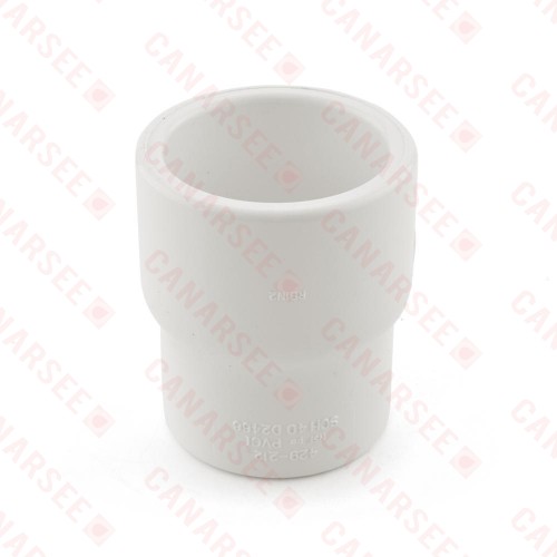1-1/2" x 1-1/4" PVC (Sch. 40) Reducing Coupling