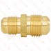 5/8" x 1/2" Brass Flare Reducing Union