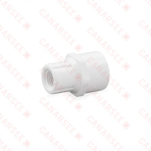 1/2" x 1/4" PVC (Sch. 40) Socket x FIP Adapter