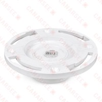 3" Inside Fit, Fast Set One-Piece PVC Closet Flange w/ Knockout Test Cap