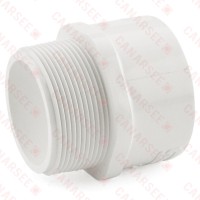 2" PVC (Sch. 40) MIP x Socket Adapter
