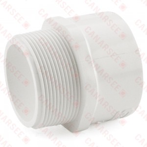2" PVC (Sch. 40) MIP x Socket Adapter 2" PVC (Sch. 40) MIP x Socket Adapter