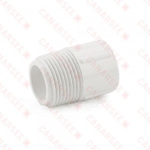 3/4" x 1/2" PVC (Sch. 40) MIP x Socket Adapter