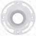 4" Inside Pipe (Cast Iron Only), Twist-N-Set One-Piece PVC Closet Flange