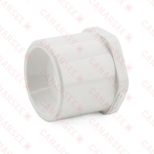 1-1/4" x 3/4" PVC (Sch. 40) Spigot x Socket Bushing