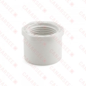 1" x 3/4" PVC (Sch. 40) Spigot x FIP Bushing