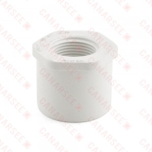 1-1/4" x 3/4" PVC (Sch. 40) Spigot x FIP Bushing
