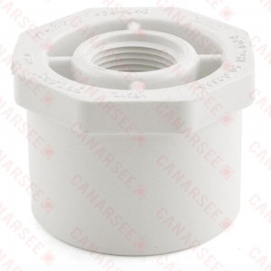 2" x 3/4" PVC (Sch. 40) Spigot x FIP Bushing