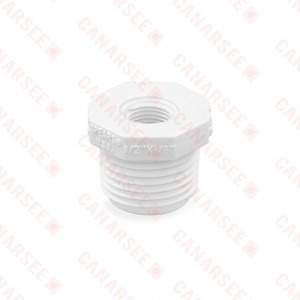 1/2" x 1/8" PVC (Sch. 40) MIP x FIP Bushing
