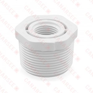 1-1/4" x 1/2" PVC (Sch. 40) MIP x FIP Bushing