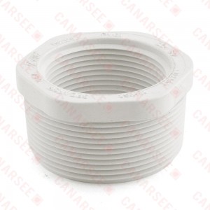 2" x 1-1/2" PVC (Sch. 40) MIP x FIP Bushing