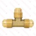 3/8" Flare Brass Tee