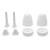 SIOUX CHIEF 440-2W SmartCap Closet Bolt Cover Cap