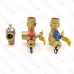 3/4” NPT Tankless Water Heater Service Valve Kit w/ Pressure Relief Valve, LF