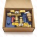3/4” NPT Tankless Water Heater Service Valve Kit w/ Pressure Relief Valve, LF