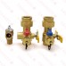 1” NPT Tankless Water Heater Service Valve Kit w/ Pressure Relief Valve, LF