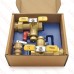 1” NPT Tankless Water Heater Service Valve Kit w/ Pressure Relief Valve, LF