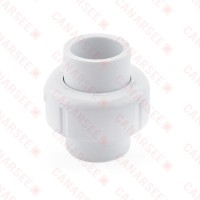 1/2" PVC (Sch. 40) Socket Union w/ Buna-N O-ring