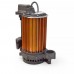 Automatic Sump Pump w/ Vertical Float Switch, 10' cord, 1/2HP, 115V