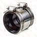 1-1/2" No-Hub CI/Plastic/Steel to 1-1/2" Copper or 1-1/4" Plastic Coupling