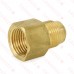1/2" Flare x 1/2" Female NPT Threaded Brass Adapter