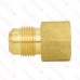 1/2" Flare x 1/2" Female NPT Threaded Brass Adapter