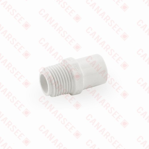 1/2" PVC (Sch. 40) MIP x Spigot Adapter