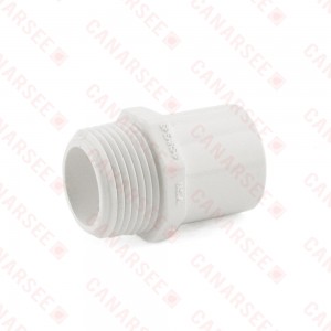1" PVC (Sch. 40) MIP x Spigot Adapter