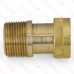1" MNPT x ManaBloc Supply Adapter, Brass