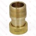 1" MNPT x ManaBloc Supply Adapter, Brass