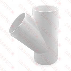 4" PVC (Sch. 40) Wye 4" PVC (Sch. 40) Wye